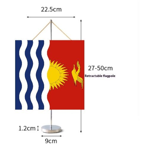 Fanion Table Drapeau Kiribati en Polyester