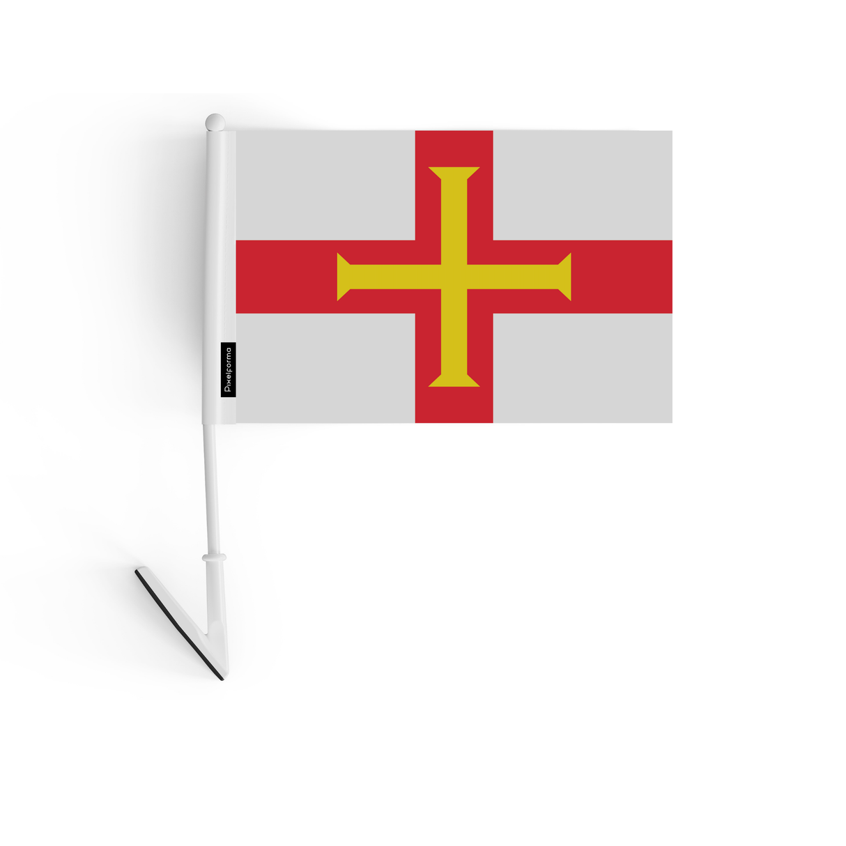 Adhesive flag of Guernsey 