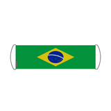 Scrolling Banner Flag of Brazil 