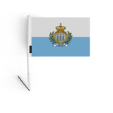 Bandera adhesiva de San Marino 