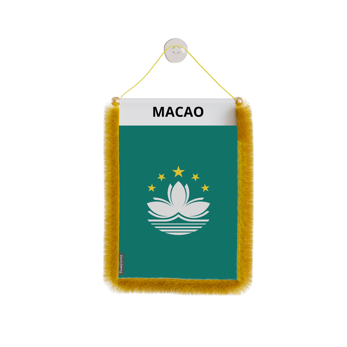 Fanion Voiture Drapeau Macao