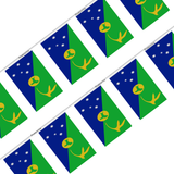 Christmas Island Polyester Flag Garland