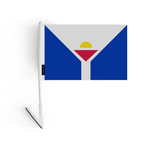 Adhesive flag of Saint-Martin (French West Indies) 