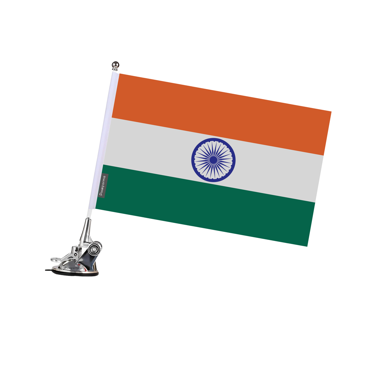 Mât à Ventouse Drapeau de l'Inde officiel