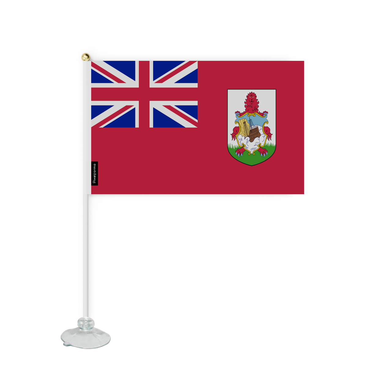 Mini Flag Suction Cup Flag of Bermuda