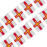 Guirnalda Bandera Guernsey en varios tamaños