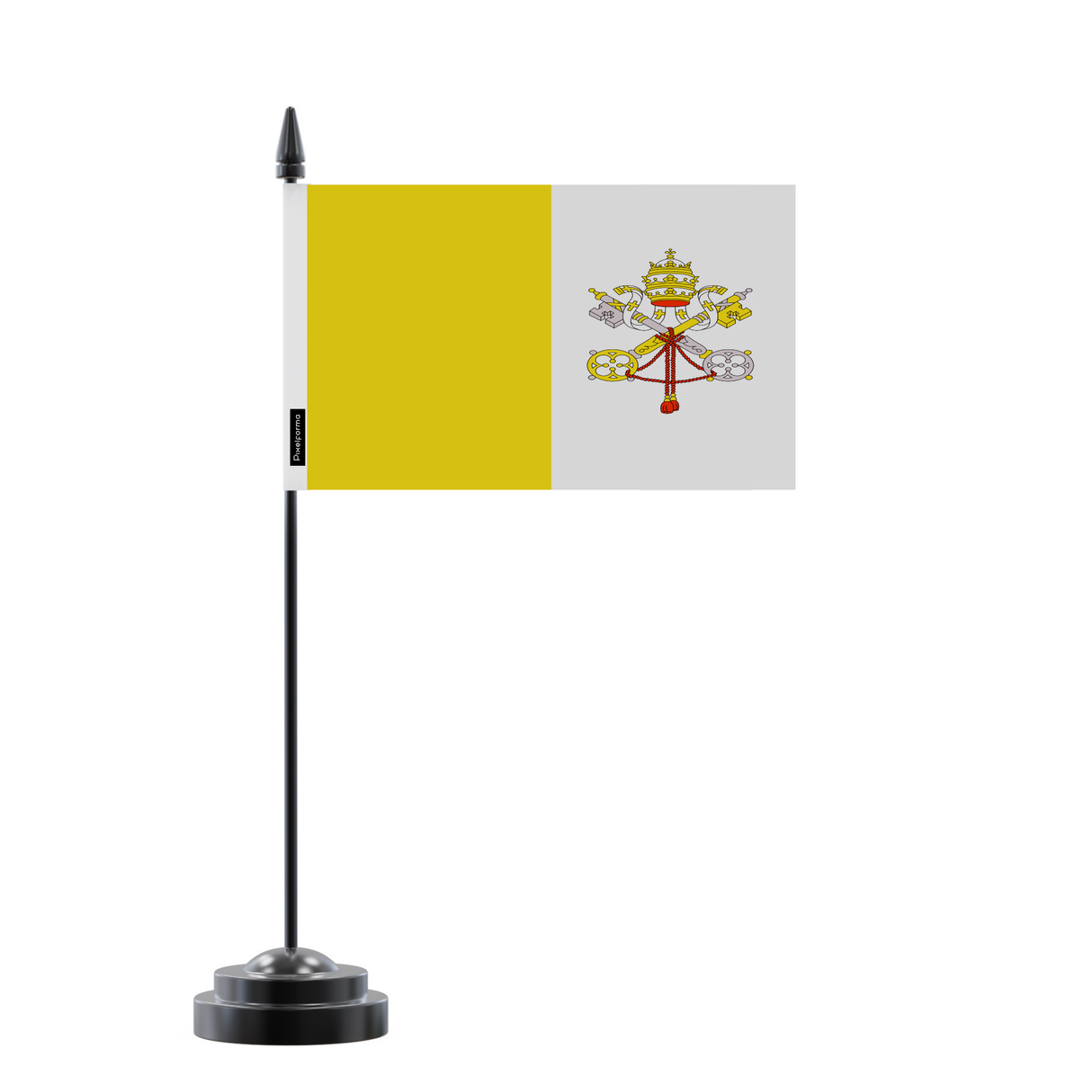 Bandera de mesa del Vaticano 