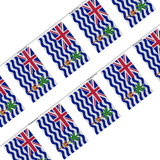 Guirlande Drapeau Territoire britannique de l'océan Indien en Polyester