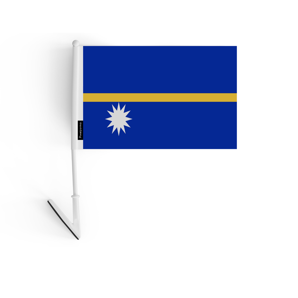 Drapeau adhésif Nauru en Polyester