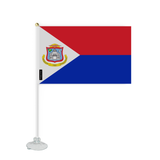 Mini suction cup flag Flag of Saint Martin