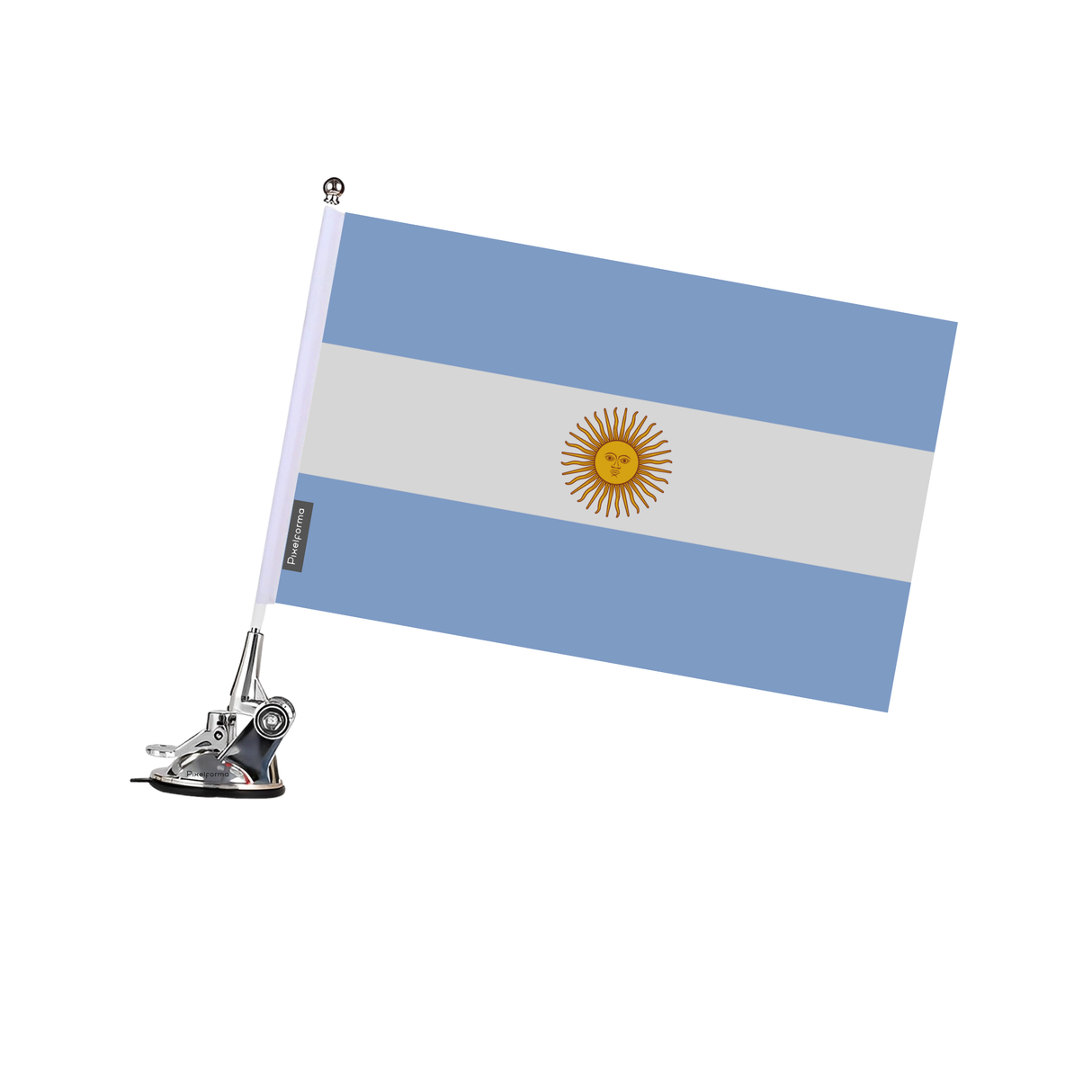 Mât à Ventouse Drapeau de l'Argentine