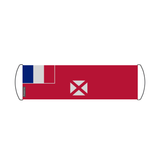 Banner de desplazamiento de la bandera de Wallis y Futuna 