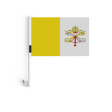 Drapeau voiture du Vatican en polyester