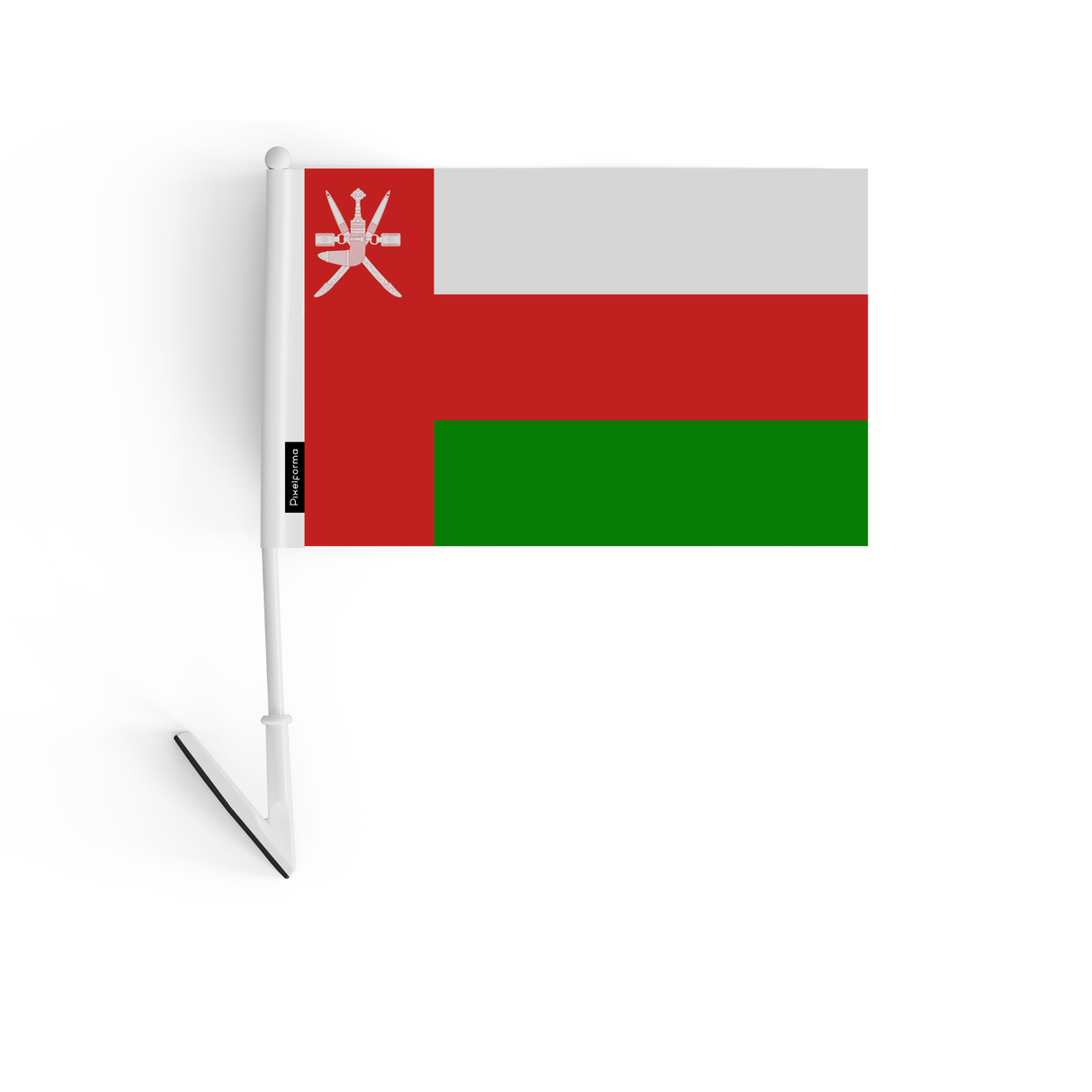 Drapeau adhésif d'Oman