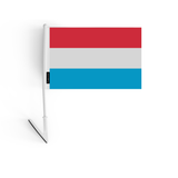 Drapeau adhésif Luxembourg en Polyester