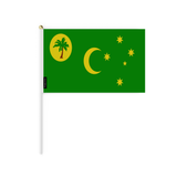 Mini bandera Islas Cocos en varios tamaños 100% poliéster