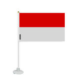 Mini Flag Suction Cup Flag of Indonesia