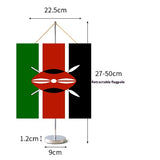 Fanion Table Drapeau Kenya en Polyester
