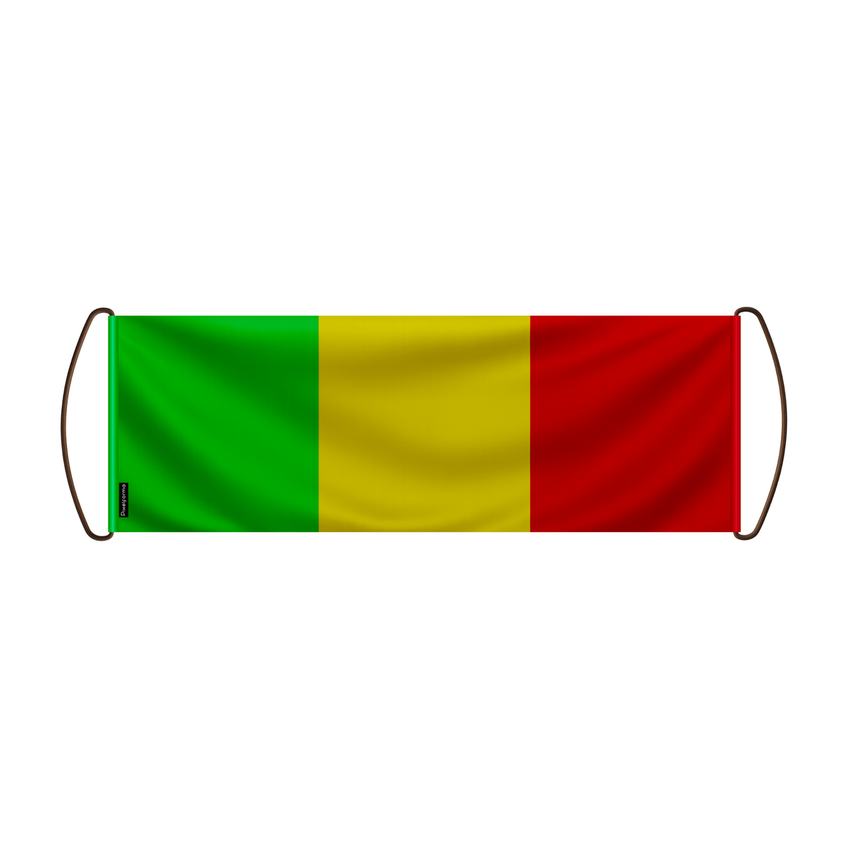 Mali Flag Scroll Banner 