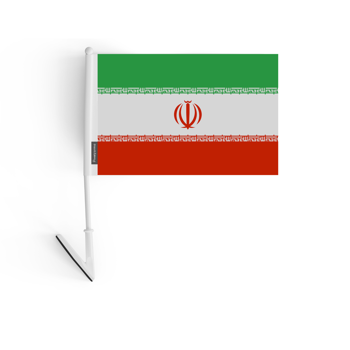 Drapeau adhésif de l'Iran