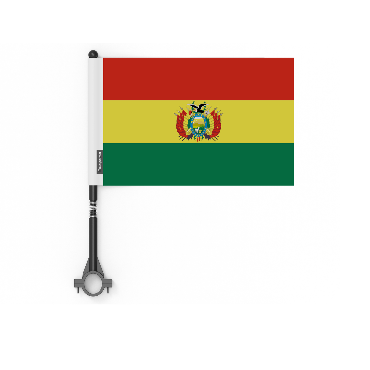 Bandera de bicicleta de poliéster Bolivia