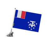 French Antarctica Flag Suction Cup Pole