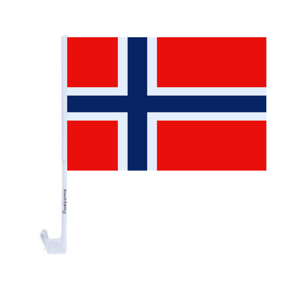 Car flag of Bouvet Island in polyester