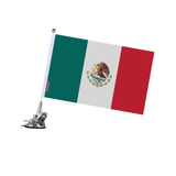 Mexico Flag Suction Cup Pole