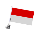 Indonesia Flag Suction Cup Pole