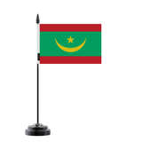 Drapeau de Table de la Mauritanie officiel