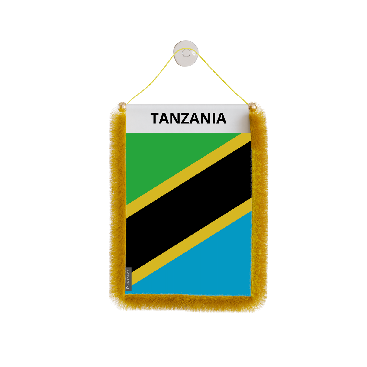 Fanion Voiture Drapeau Tanzanie