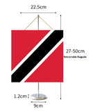 Fanion Table Drapeau Trinité-et-Tobago en Polyester