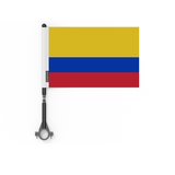 Drapeau de vélo de la Colombie en polyester