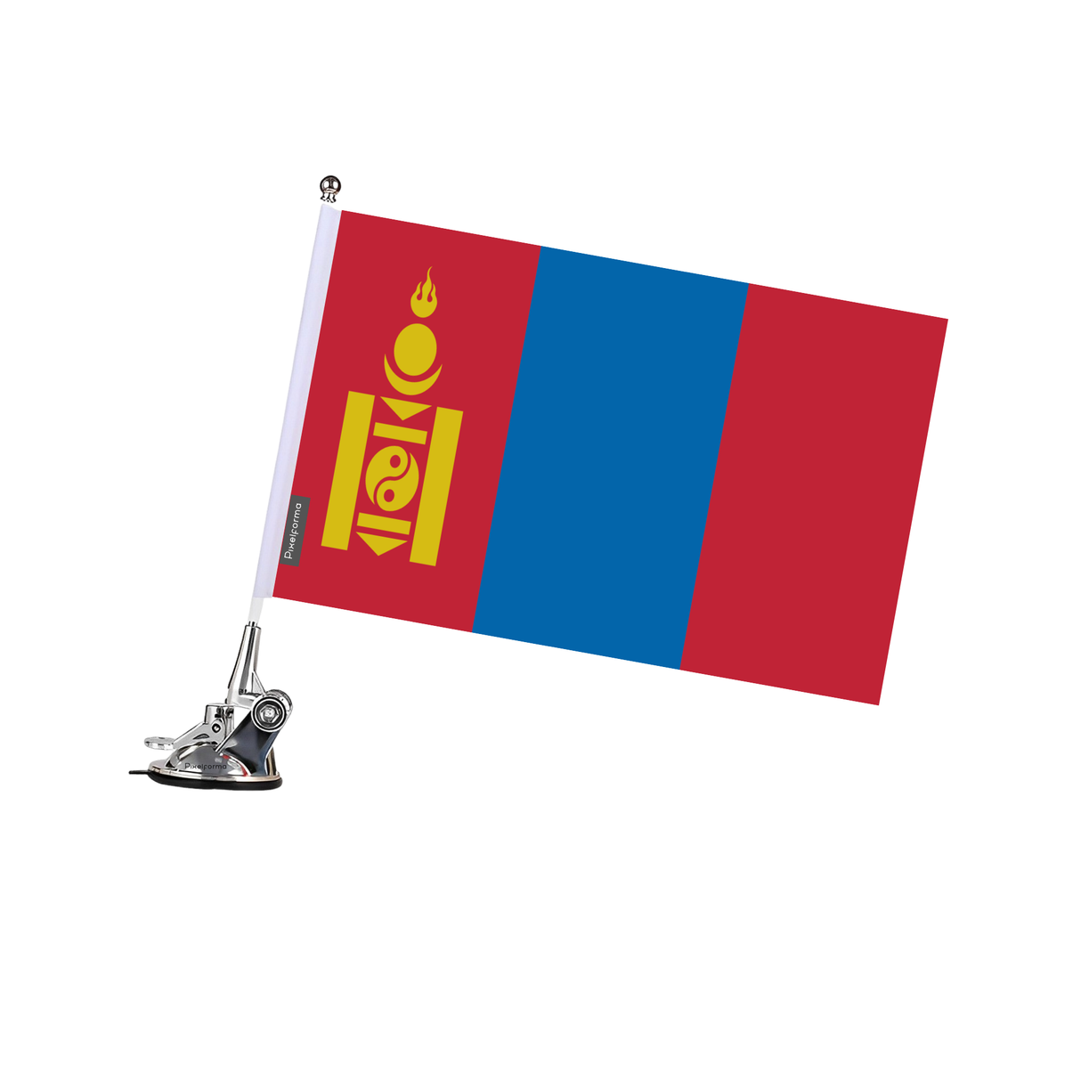 Mât à Ventouse Drapeau de la Mongolie