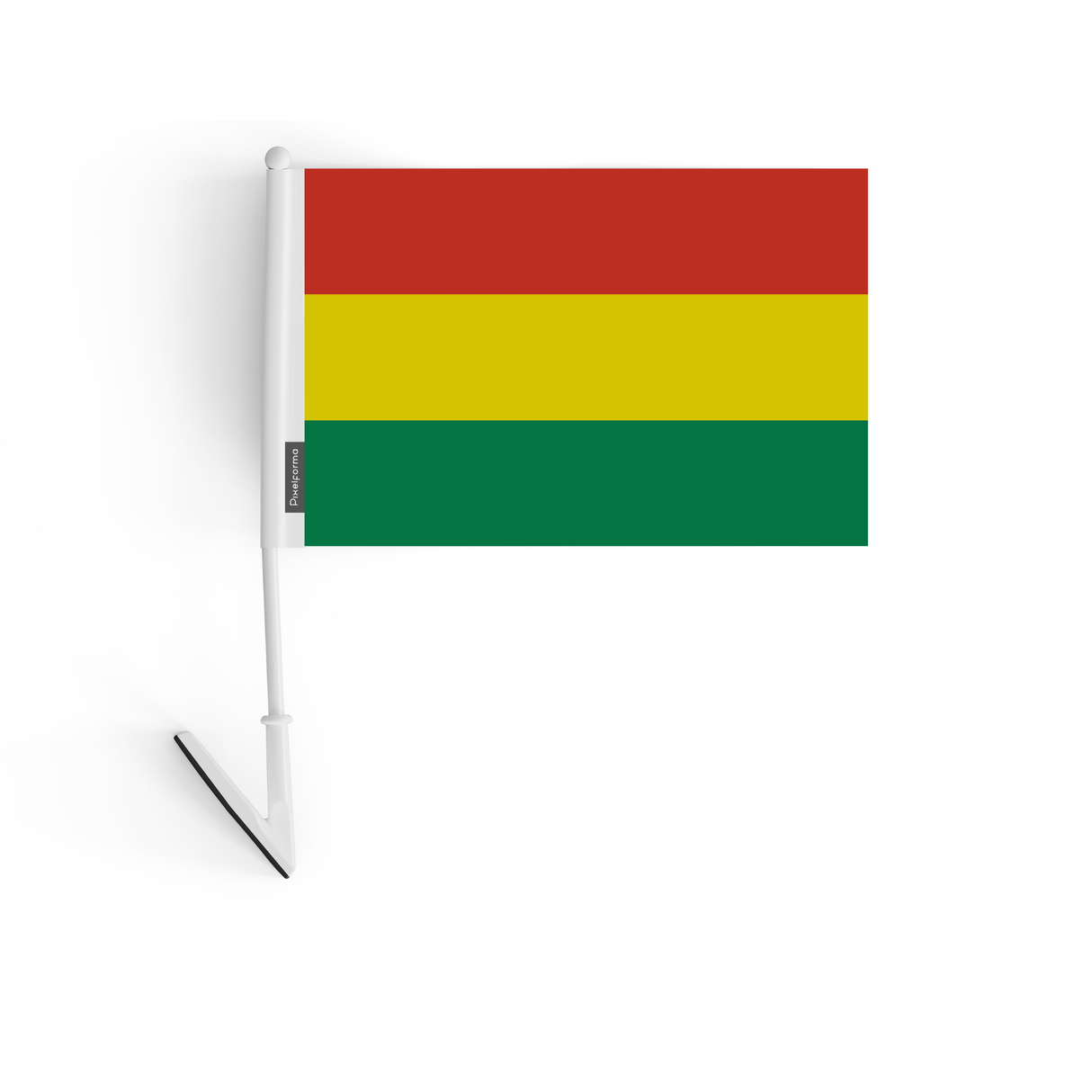 Drapeau adhésif de la Bolivie