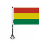 Drapeau de vélo de la Bolivie en polyester