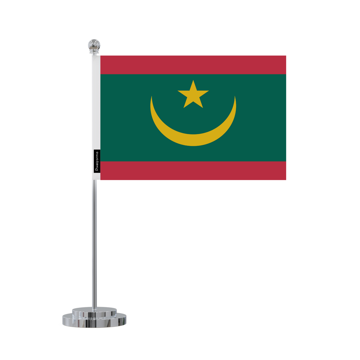 Drapeau bureau de la Mauritanie