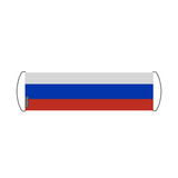 Scrolling Banner Flag of Russia 