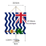 Fanion Table Drapeau Territoire britannique de l'océan Indien en Polyester