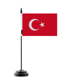 Drapeau de Table Turquie en Polyester