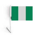 Drapeau adhésif du Nigeria