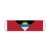 Banner de desplazamiento de bandera de Antigua y Barbuda