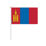 Mini Flag of Mongolia in various sizes 100% polyester