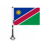 Drapeau de vélo de la Namibie en polyester