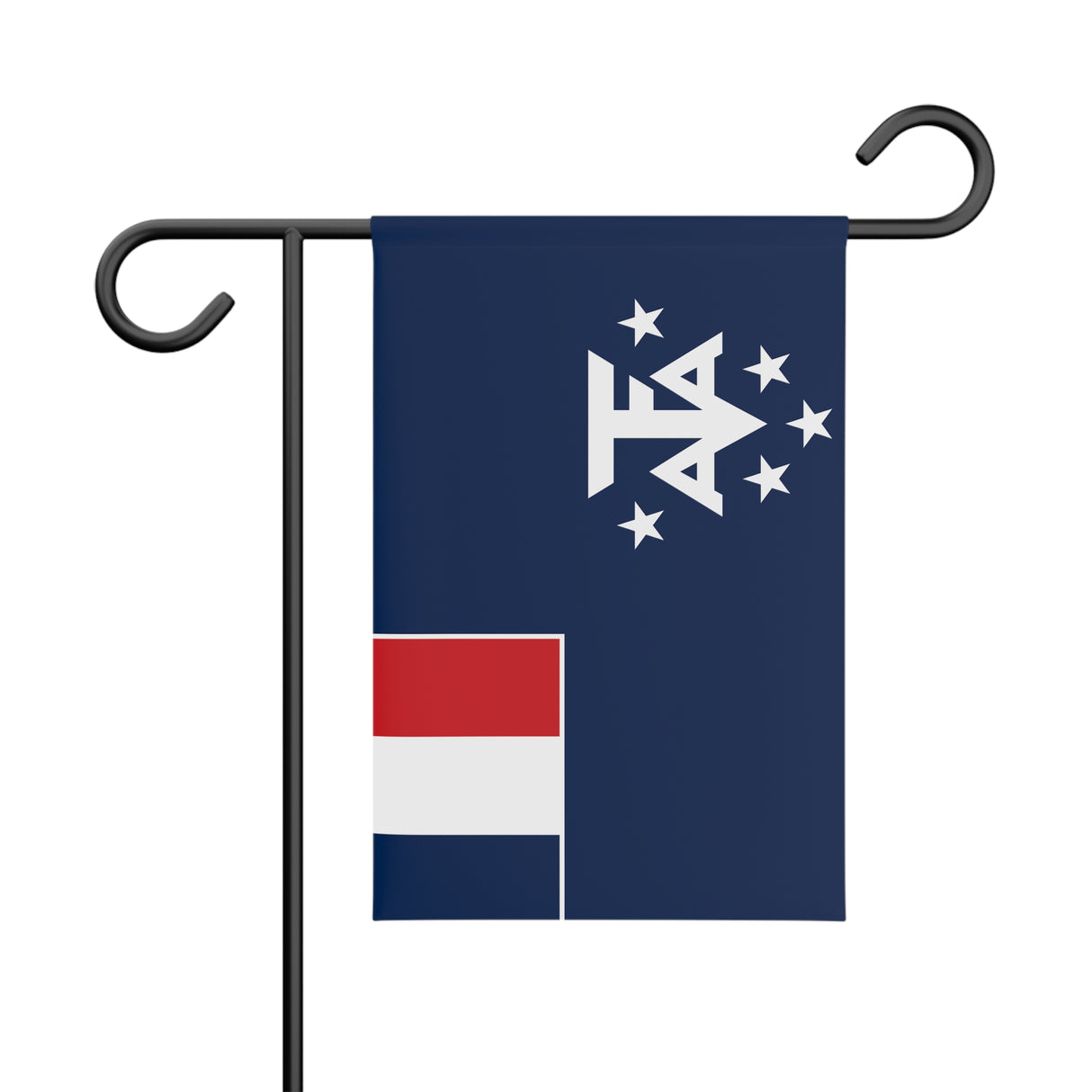 Official French Antarctic Garden Flag 100% Polyester Double-sided Printing