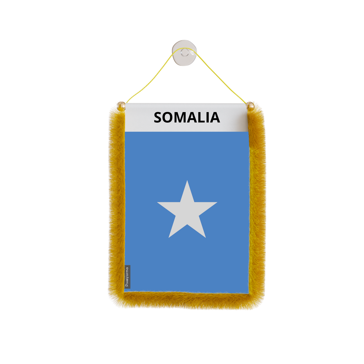 Banderín de coche con bandera de Somalia