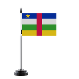 Drapeau de Table République centrafricaine en Polyester