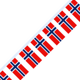 Guirlande Drapeau de la Norvège en plusieurs tailles