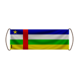 Scrolling Banner Flag of Central African Republic 