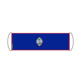 Banner de desplazamiento de bandera de Guam 